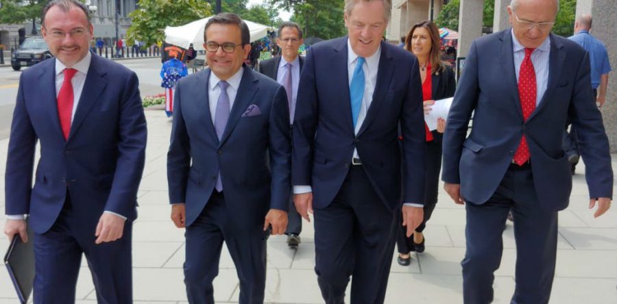 Funcionarios mexicanos y de EU prevén reunión ministerial para dar seguimiento al TLCAN