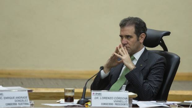 INE no cuestiona resultados de la elección: Lorenzo Córdova