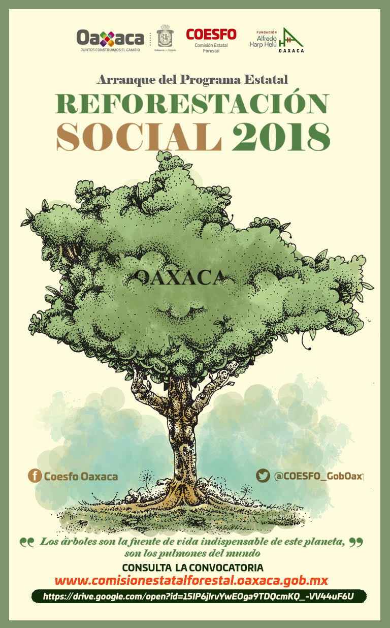 Inicia Coesfo Programa Estatal de Reforestación Social 2018