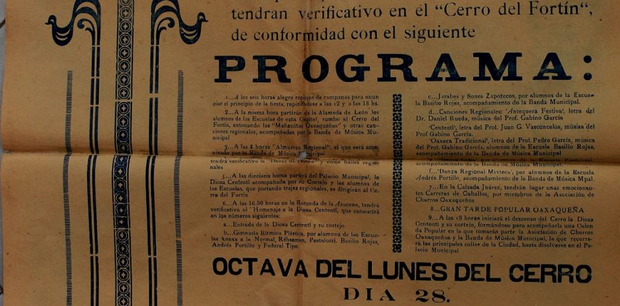 Invitan a la muestra de cartelería historica del “Homenaje racial a la Guelaguetza”