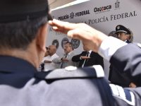Reconoce Hernández Fraguas labor de la Policía Federal en Oaxaca