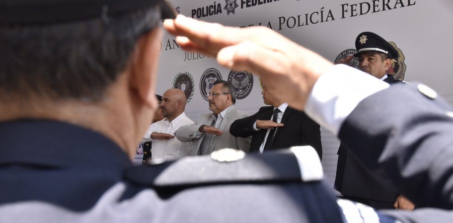 Reconoce Hernández Fraguas labor de la Policía Federal en Oaxaca