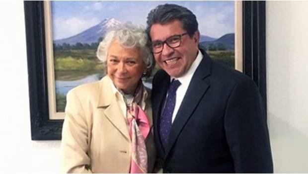 Monreal se reúne con Sánchez Cordero por agenda legislativa