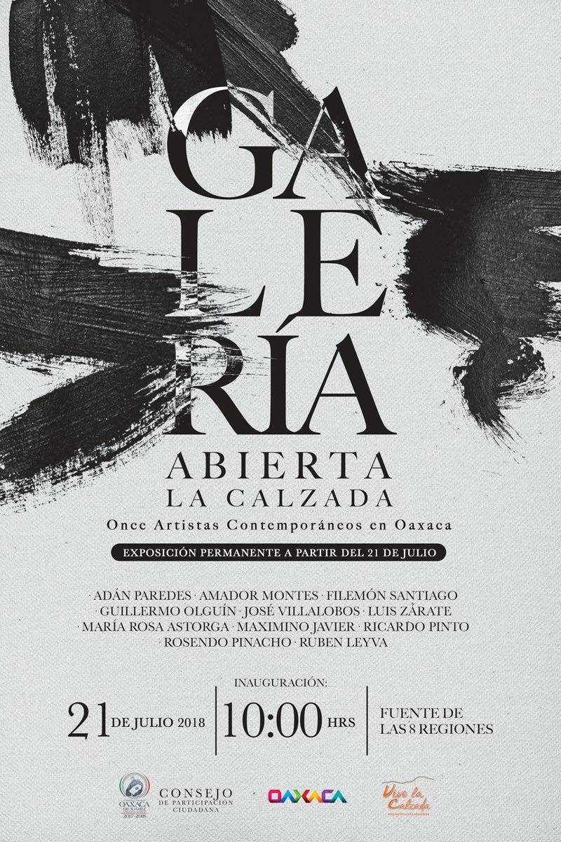 Montarán 11 artistas galería abierta “La Calzada”