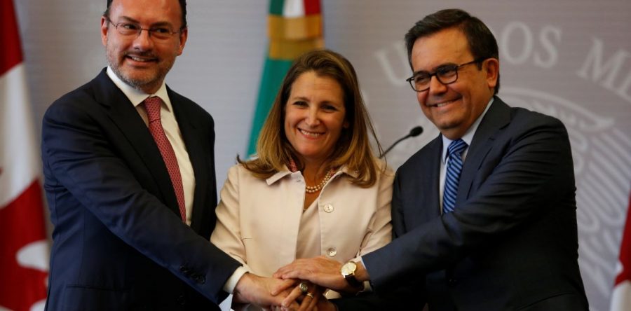 México y Canadá cierran filas para que TLC siga siendo trilateral