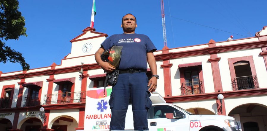 Nuevo servicio de emergencias en Santa Lucía creado para auxiliar a quien lo requiera: Raúl Cruz