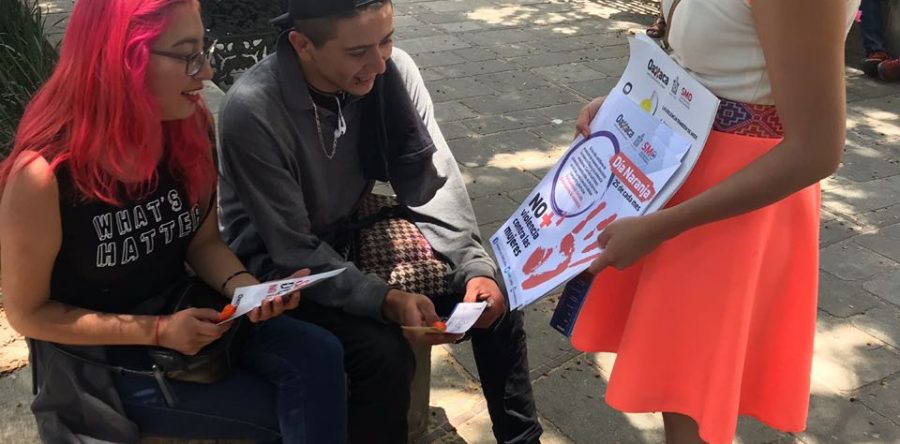 Realiza SMO brigadeo por el “Día Naranja”