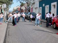 Realizan “Tequio por Oaxaca” en vísperas de la Guelaguetza