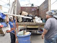 Realizan acciones de descacharrización en la  Central de Abasto