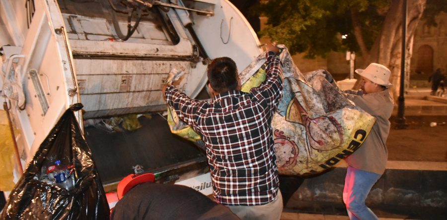 Refuerzan recolección de basura en la ciudad