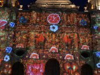 Rinden tributo a artesanos oaxaqueños con Vídeo Mapping en la Catedral