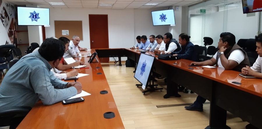 Se establece Consejo Estatal de Protección Civil  en C4 por sismo de 5.9