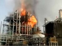 Se incendia planta petroquímica en Altamira