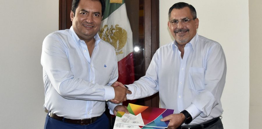 Sostiene Hernández Fraguas primer encuentro con Oswaldo García Jarquín