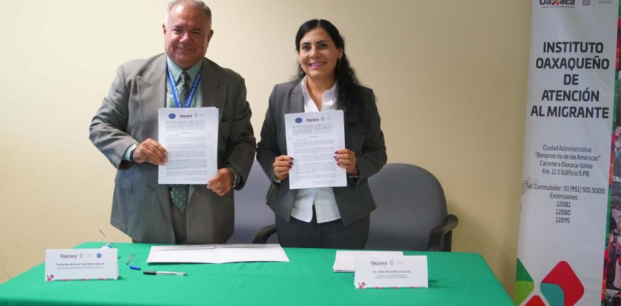 Suscribe IOAM convenio de colaboración para promover, proteger y difundir derechos de migrantes