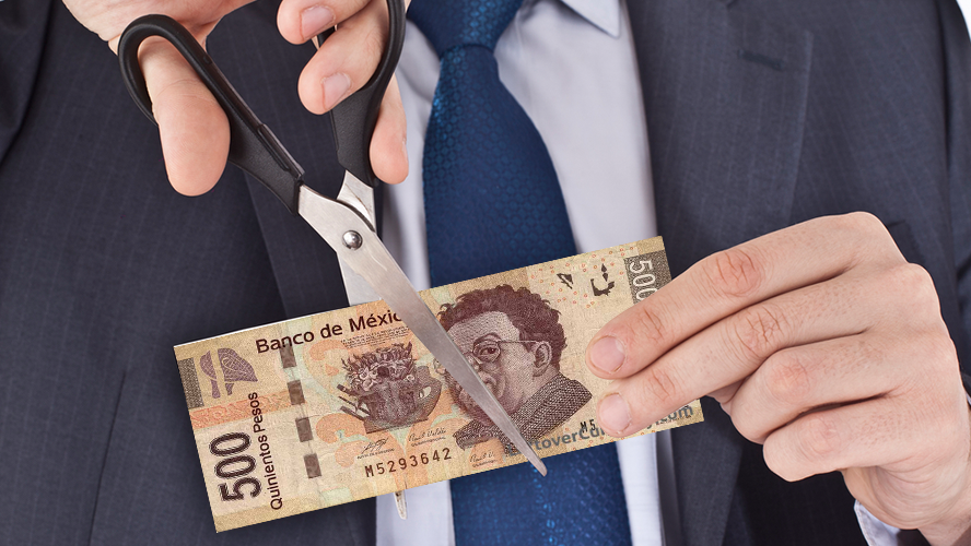 ‘Tijeretazo’ al sueldo de por lo menos 5 mil funcionarios