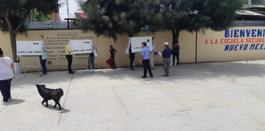 Provoca confusión en el electorado redistritación en San Jacinto Amilpas