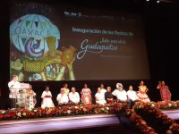 Inauguran fiestas de julio, mes de la Guelaguetza 2018