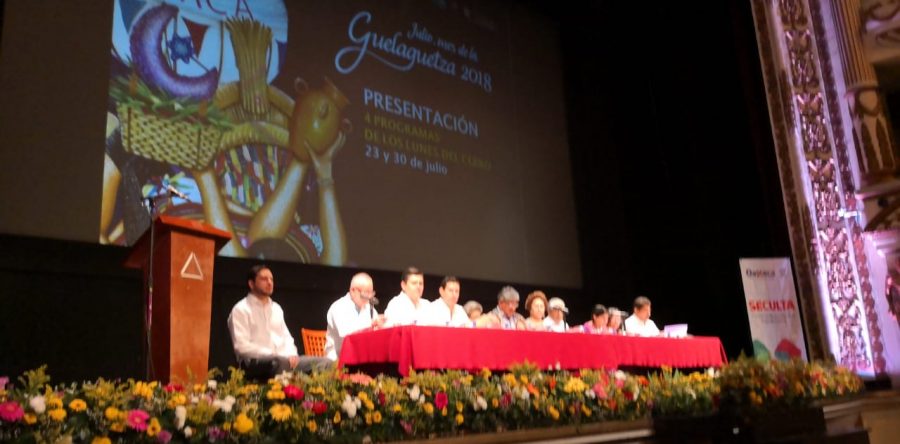 Presentan programa de  Guelaguetza 2018