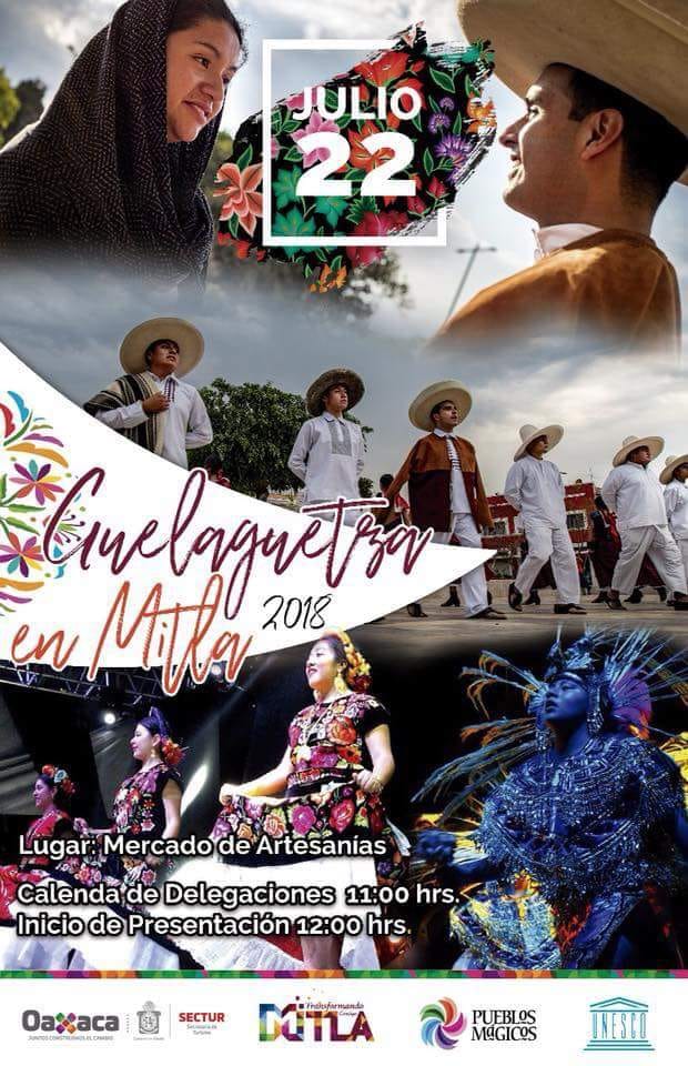 Realizarán Guelaguetza en Mitla este 22 de julio