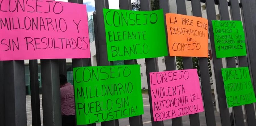 Continúa exigencia de desaparición de Consejo de Judicatura por ser un “Elefante Blanco”