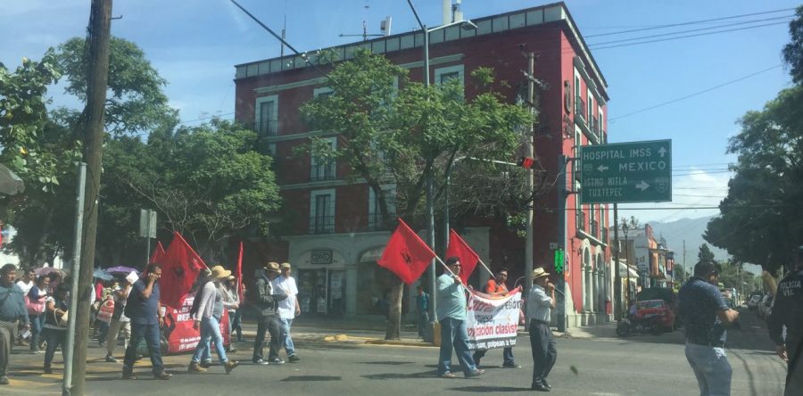 S-22 marcha en la Capital del Estado