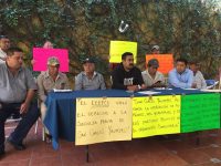 Pide San Carlos Yautepec reconocer a Edgar Parada como presidente