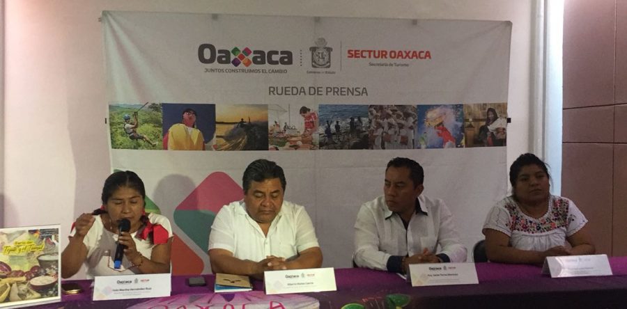 Anuncian la Feria del Téjate y el Tamal 2018 en la Plaza de la Danza