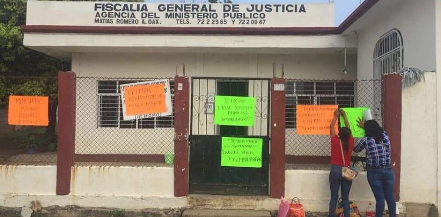 Toman Ministerio Público en Matías Romero