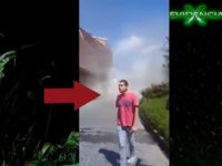 “Joven fantasma” explica video sobre derrumbe en Plaza Artz Pedregal