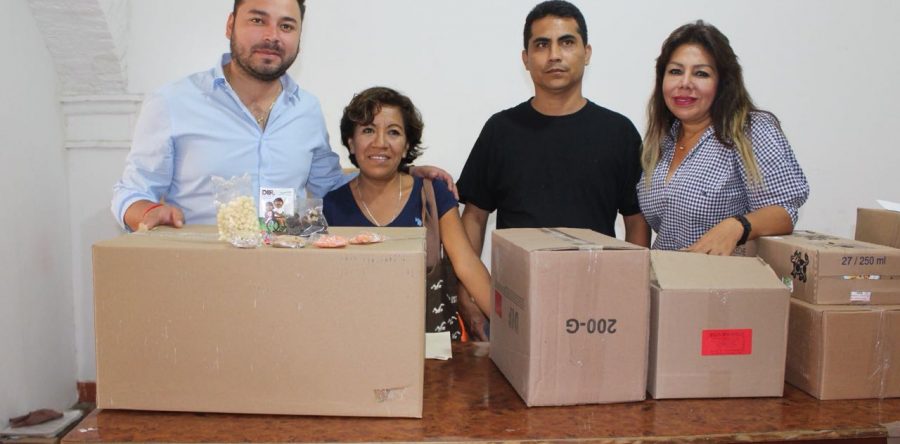 Se beneficia Santa Lucía del Camino con el programa de desayunos escolares “fríos” del DIF estatal