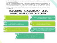 Con el fin de mejorar el nivel educativo de los habitantes de Santa Lucía, invita Gobierno Municipal y COBAO a inscribirse al CEA 08