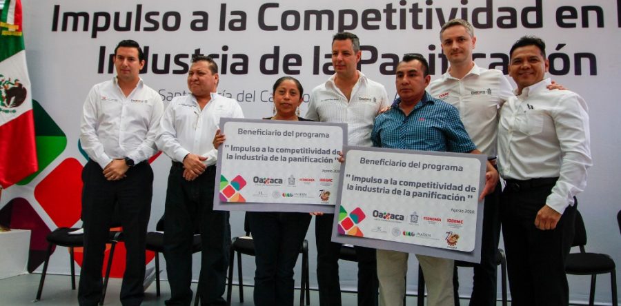 Entrega Alejandro Murat 9.2 millones de pesos en equipamiento a la industria de la panificación