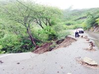 Atiende CAO afectaciones carreteras originadas por las lluvias