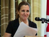 Canadá está alentada por conversaciones sobre el TLC: Freeland