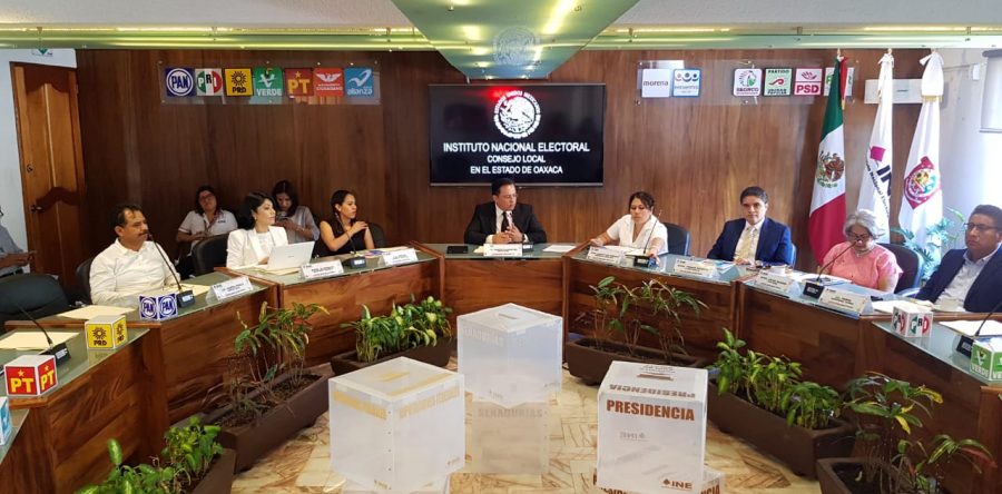 Consejo Local del INE en Oaxaca da por concluido el Proceso Electoral Federal 2017-2018