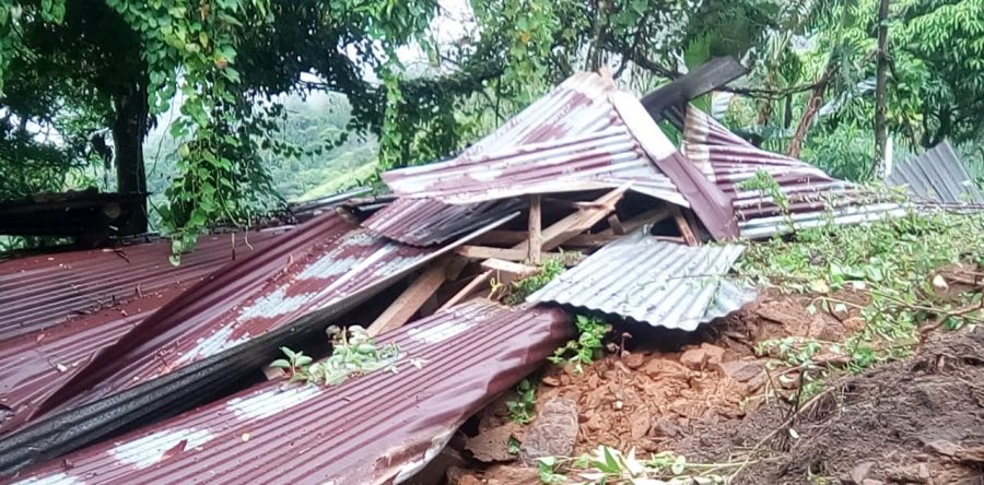 Daños por deslizamiento de ladera en Choapam, ya es atendido: CEPCO