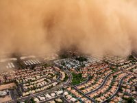 Impresionante tormenta de arena cubre Arizona