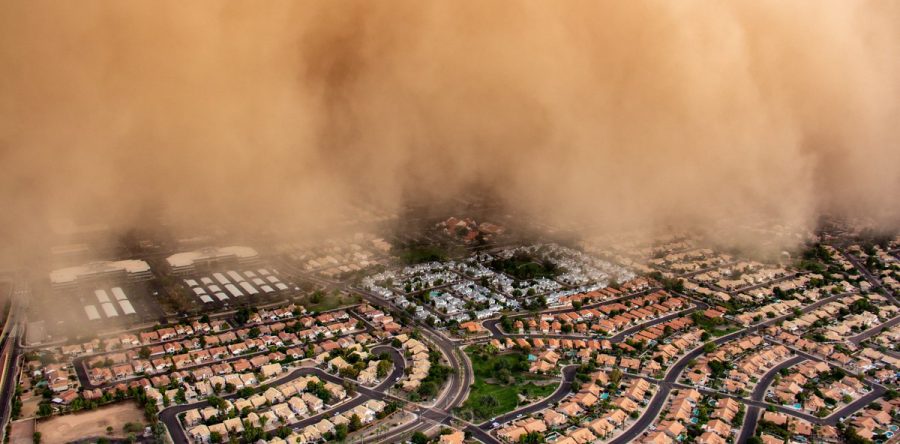 Impresionante tormenta de arena cubre Arizona