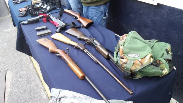 Entran a México 200 mil armas cada año provenientes de EU: SRE