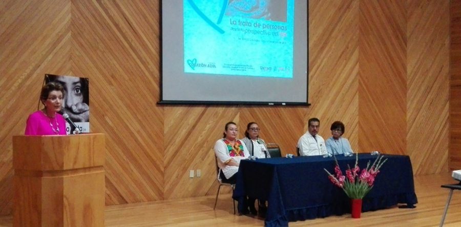 Imparten ponencia sobre trata de personas desde una perspectiva del VIH