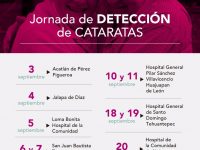 Invita SSO a valoraciones de detección de cataratas
