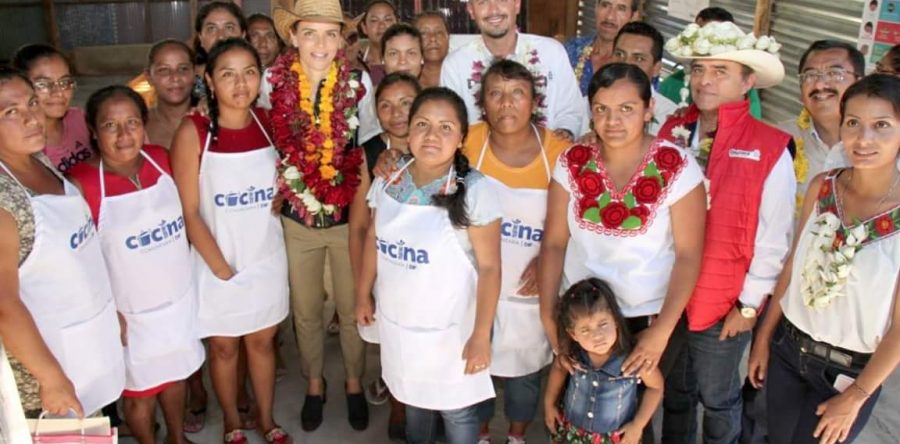 Ivette Morán de Murat realiza gira de trabajo en la Agencia de San Cristóbal, Villa Sola de Vega