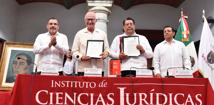Reconoce edil capitalino desempeño de instituciones jurídicas