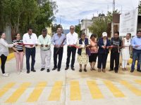Reciben vecinos de Pueblo Nuevo obras de impacto social