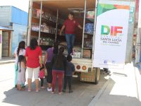 Lleva Gobierno de Santa Lucía las tiendas móviles de DICONSA a todas las agencias y colonias
