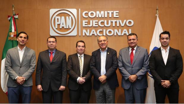 PAN recibe a diputados opositores venezolanos