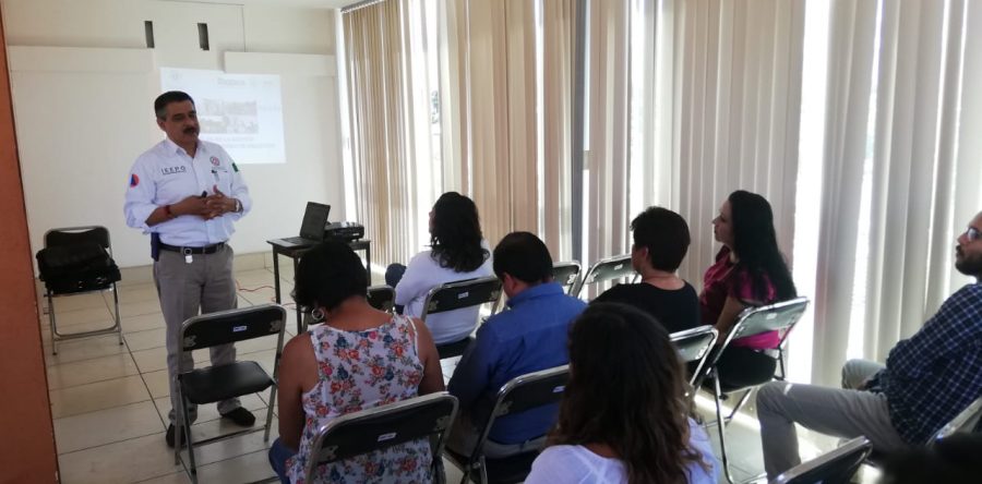 Se capacitan funcionarios del IEEPO en protección civil y prevención de riesgos