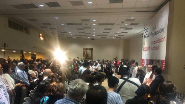 Segundo foro de pacificación inició en Torreón