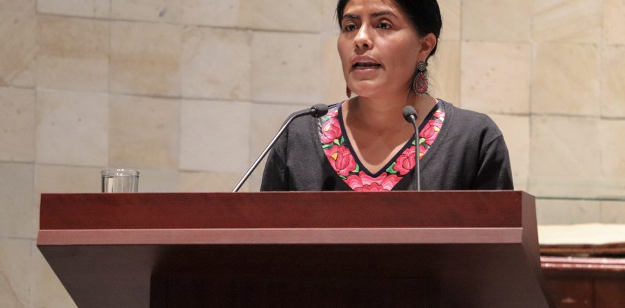 Una cultura de paz para erradicar la violencia, propone Eufrosina Cruz